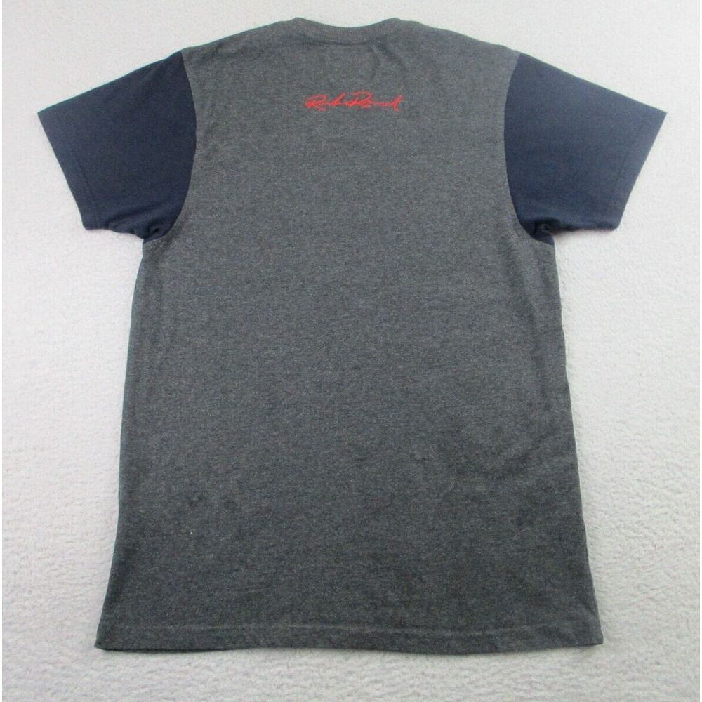 Rock‎ Revival T Shirt Mens Medium Gray Blue Short Sleeve Los Angeles CA USA Logo - Picture 8 of 9